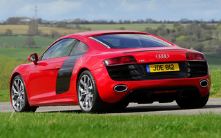 Audi R8 V10 Coupe (2009) UK (#87740)
