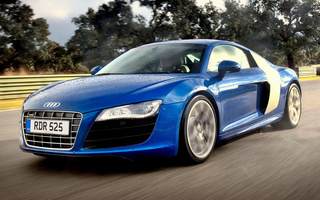 Audi R8 V10 Coupe (2009) UK (#87743)