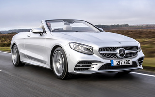 Mercedes-Benz S-Class Cabriolet AMG Line (2018) UK (#88882)