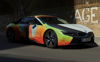 BMW i8 Art Car by Thomas Scheibitz (2019) (#91046)