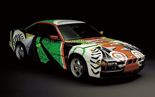 BMW 850 CSi Coupe Art Car by David Hockney (1995) (#91129)