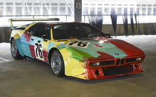 BMW M1 Group 4 Art Car by Andy Warhol (1979) (#91922)