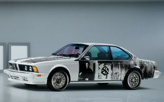 BMW 6 Series Coupe Art Car by Robert Rauschenberg (1986) (#95056)