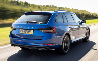 Skoda Superb Estate SportLine (2019) UK (#95695)