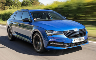 Skoda Superb Estate SportLine (2019) UK (#95698)