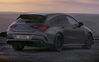 Mercedes-AMG CLA 45 S Shooting Brake Aerodynamics Package (2020) UK (#99625)