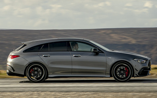 Mercedes-AMG CLA 45 S Shooting Brake Aerodynamics Package (2020) UK (#99627)