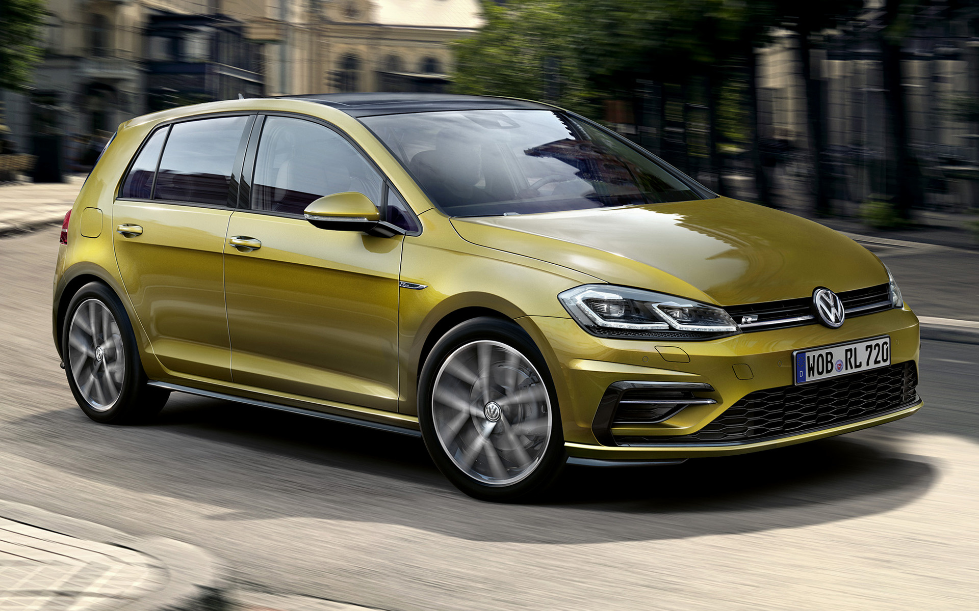 2017 Volkswagen Golf RLine 5door Wallpapers and HD