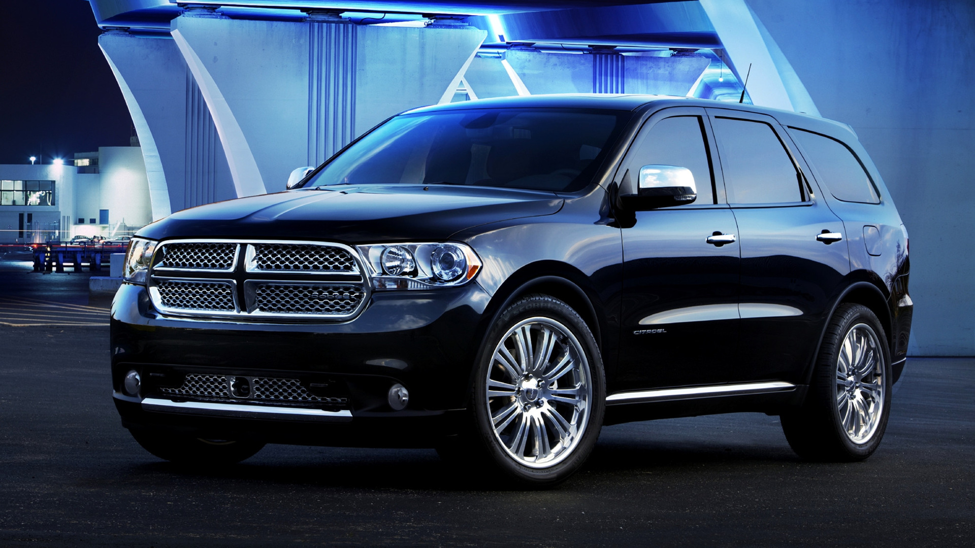 черный автомобиль dodge durango black car загрузить