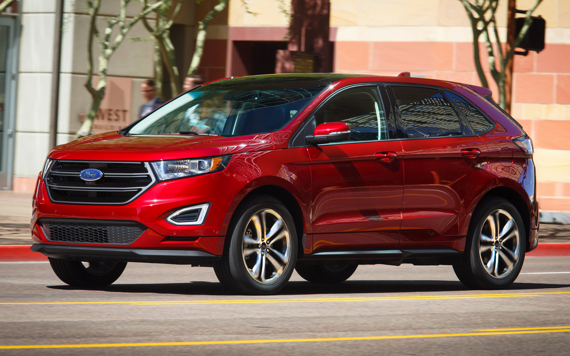 39++ 2018 Ford Edge Sport Red Wallpaper HD download