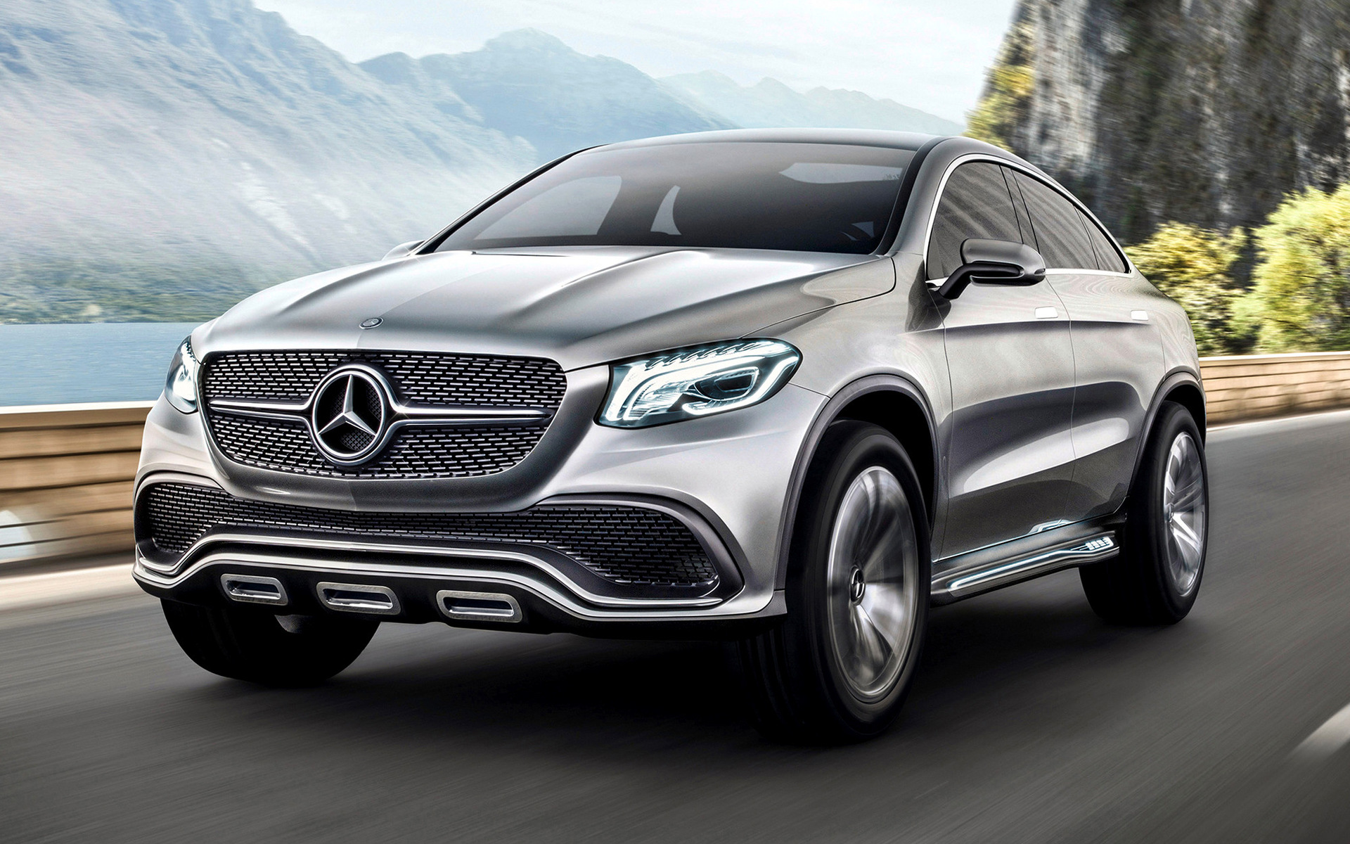 14 Mercedes Benz Concept Coupe Suv Wallpapers And Hd Images Car Pixel