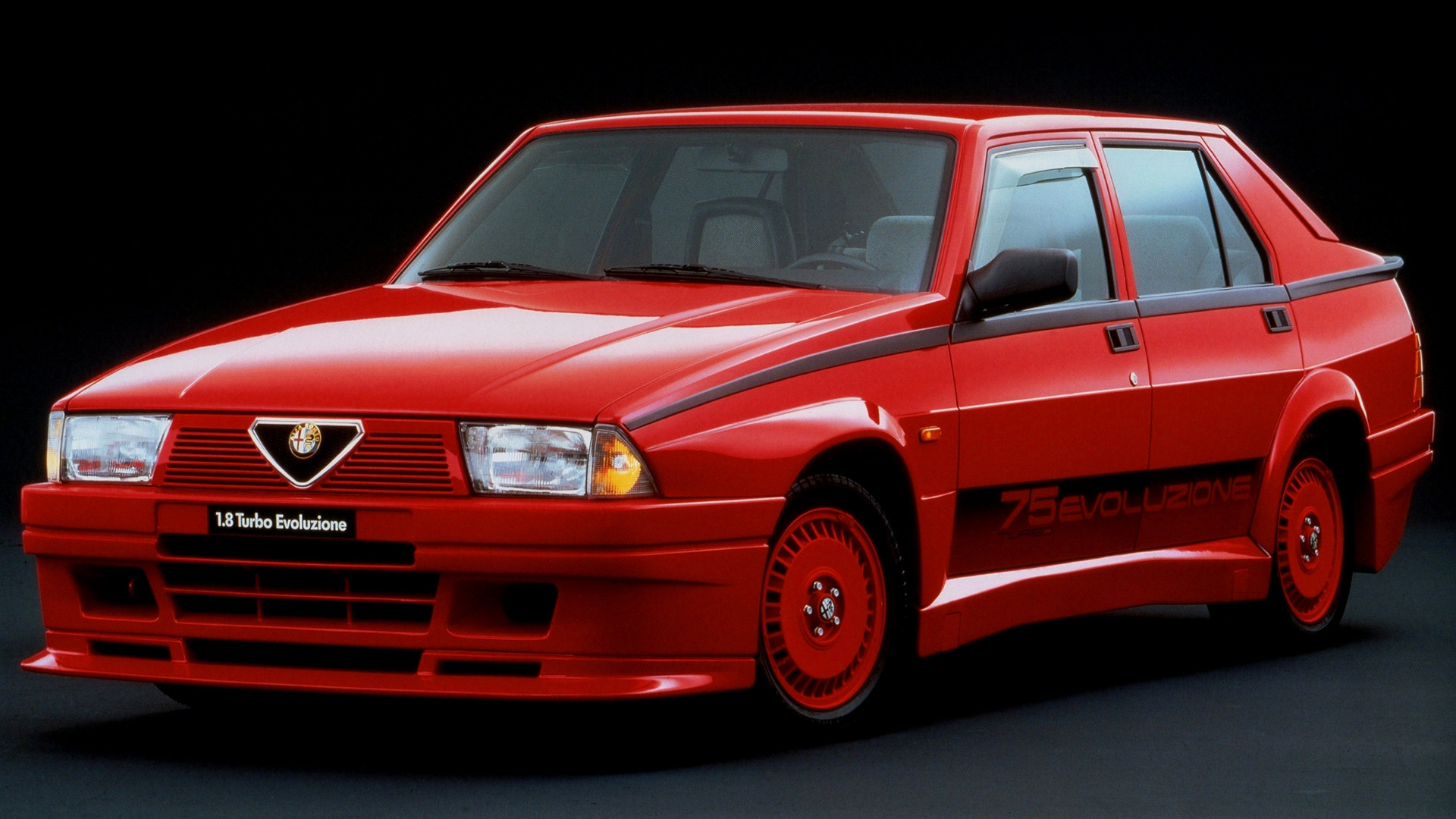 alfa romeo 75 turbo evoluzione wallpaper hd 61556