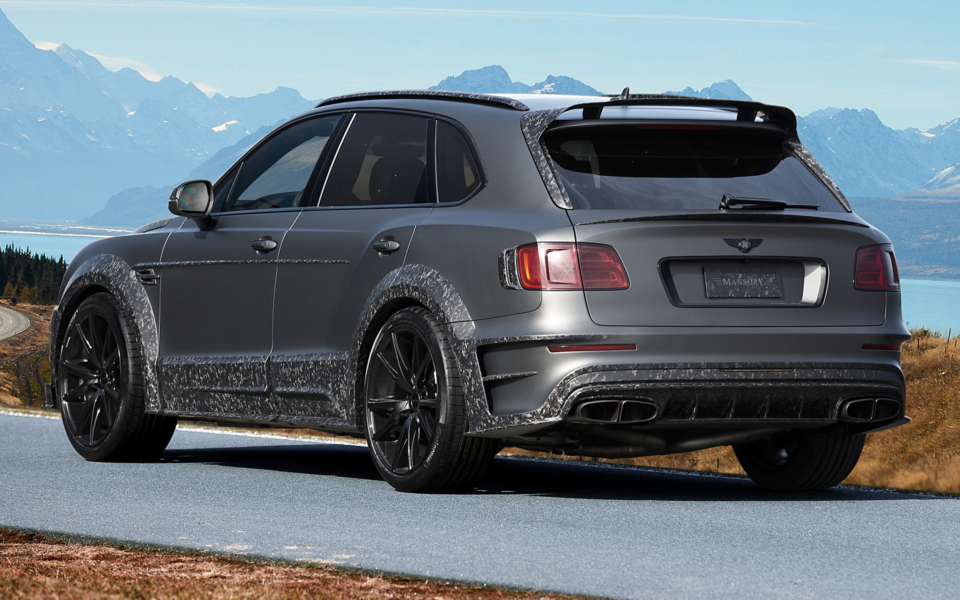 Bentley в тюнинге от Mansory без смс