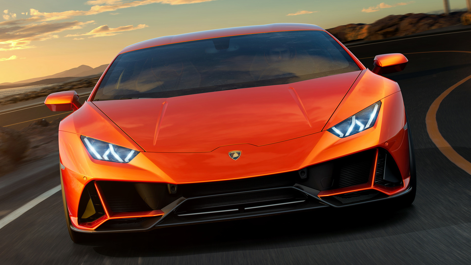 2019 Lamborghini Huracan Evo Imagini De Fundal și Fotografii