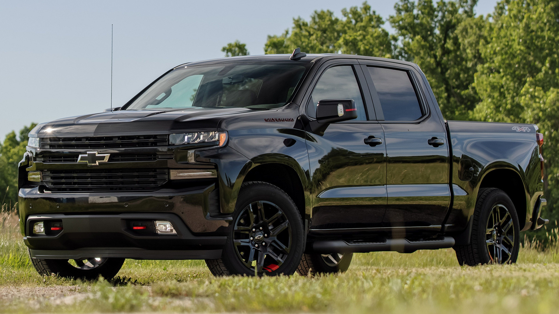 2021 Chevrolet Silverado Rst Crew Cab Redline Edition Fonds Décran