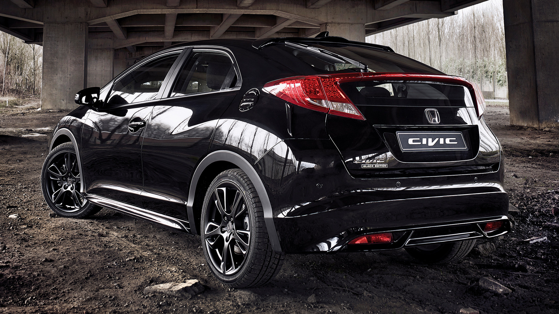 2014 Honda Civic Black Edition - Wallpapers and HD Images | Car Pixel