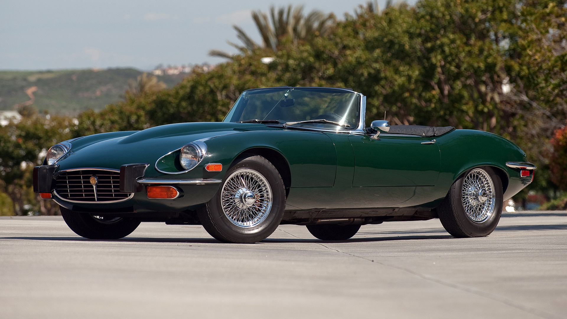 1971 Jaguar E-Type V12 Roadster (US) - Wallpapers and HD Images | Car Pixel