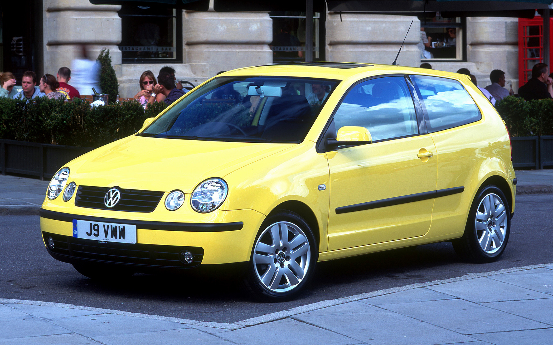 wash Steep Menda City 2002 Volkswagen Polo 3-door (UK) - Wallpapers and HD Images | Car Pixel