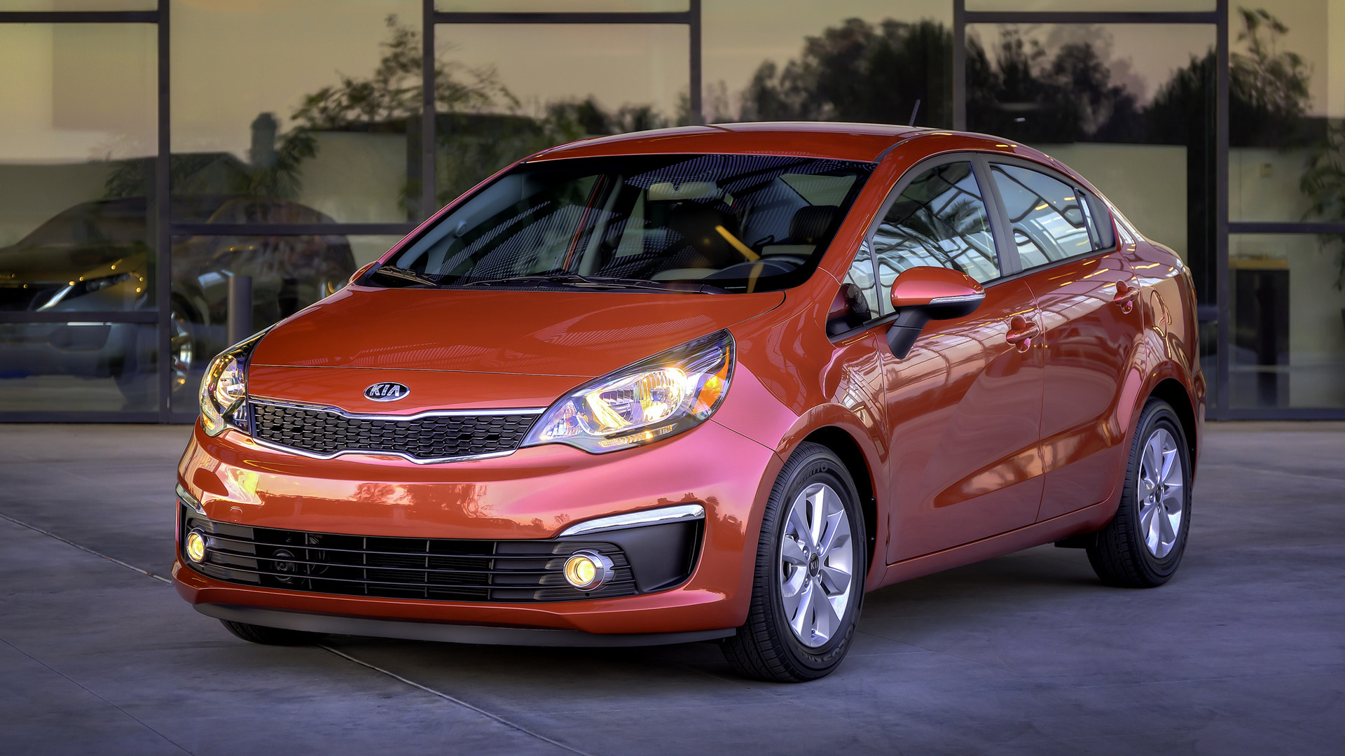 2016 Kia Rio Sedan (US) - Wallpapers and HD Images | Car Pixel