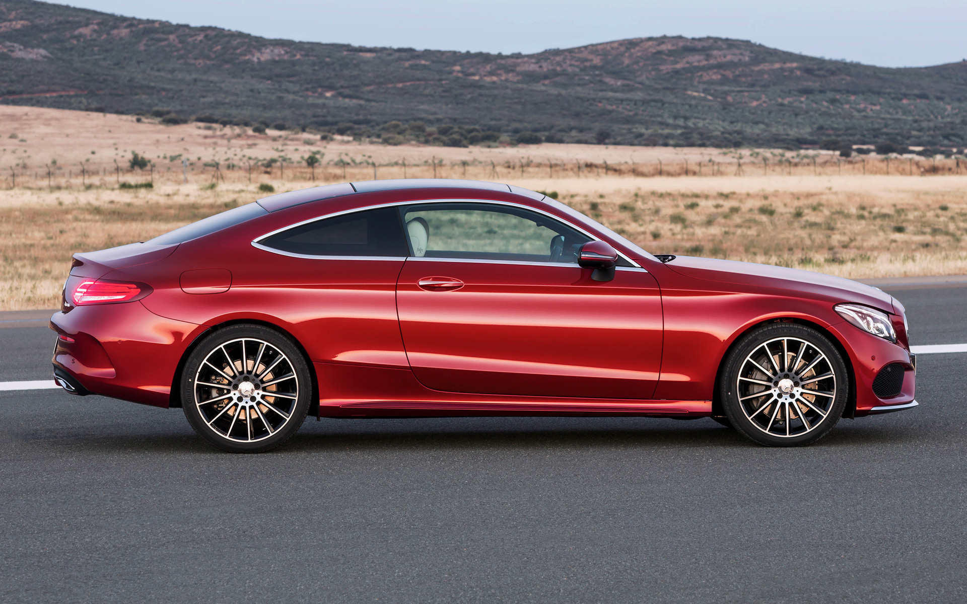 2015 Mercedes-Benz C-Class Coupe AMG Line - Wallpapers and HD Images | Car Pixel