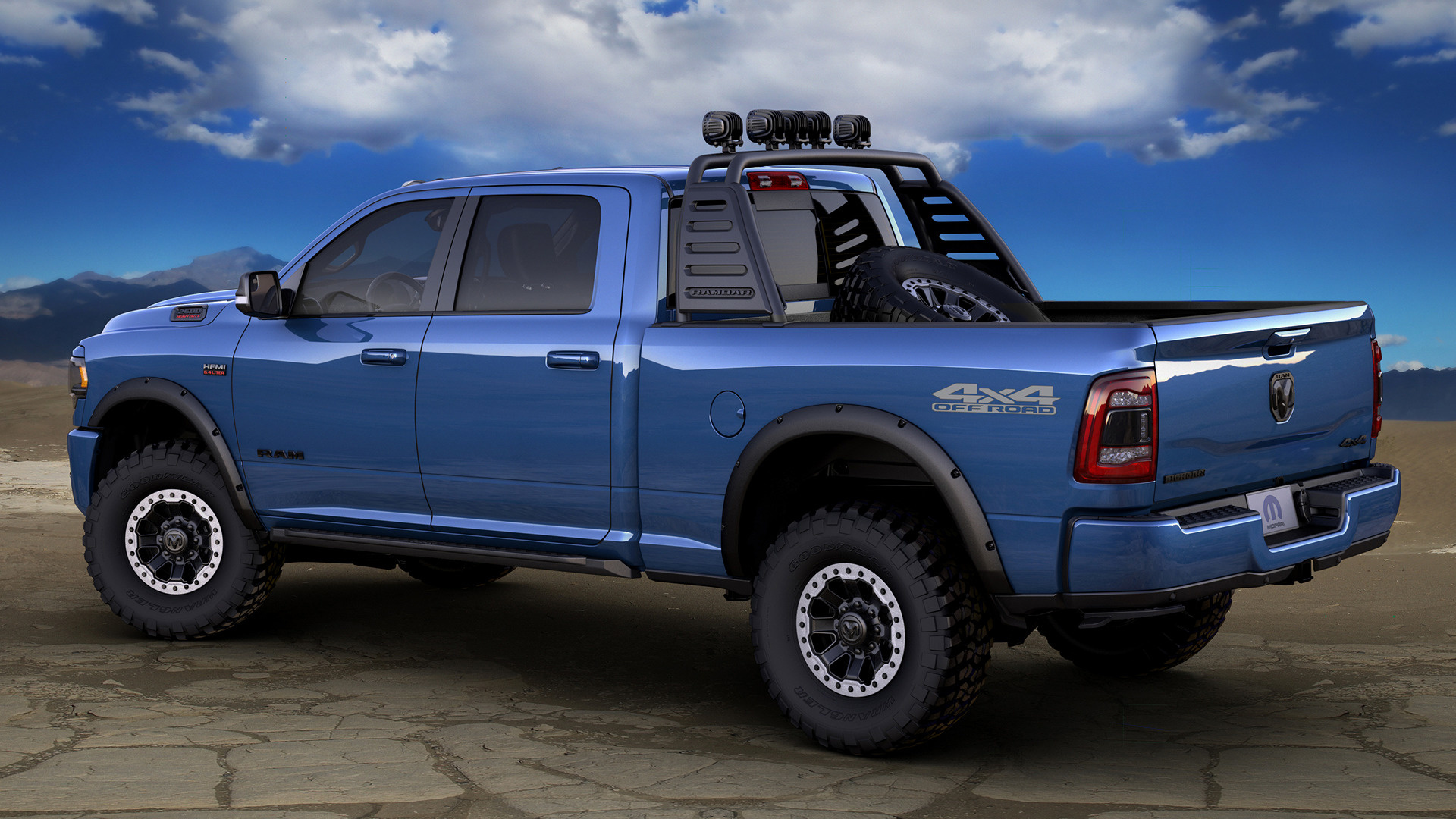 2019 Ram 2500 HD Big Horn Crew Cab by Mopar - Wallpapers and HD Images