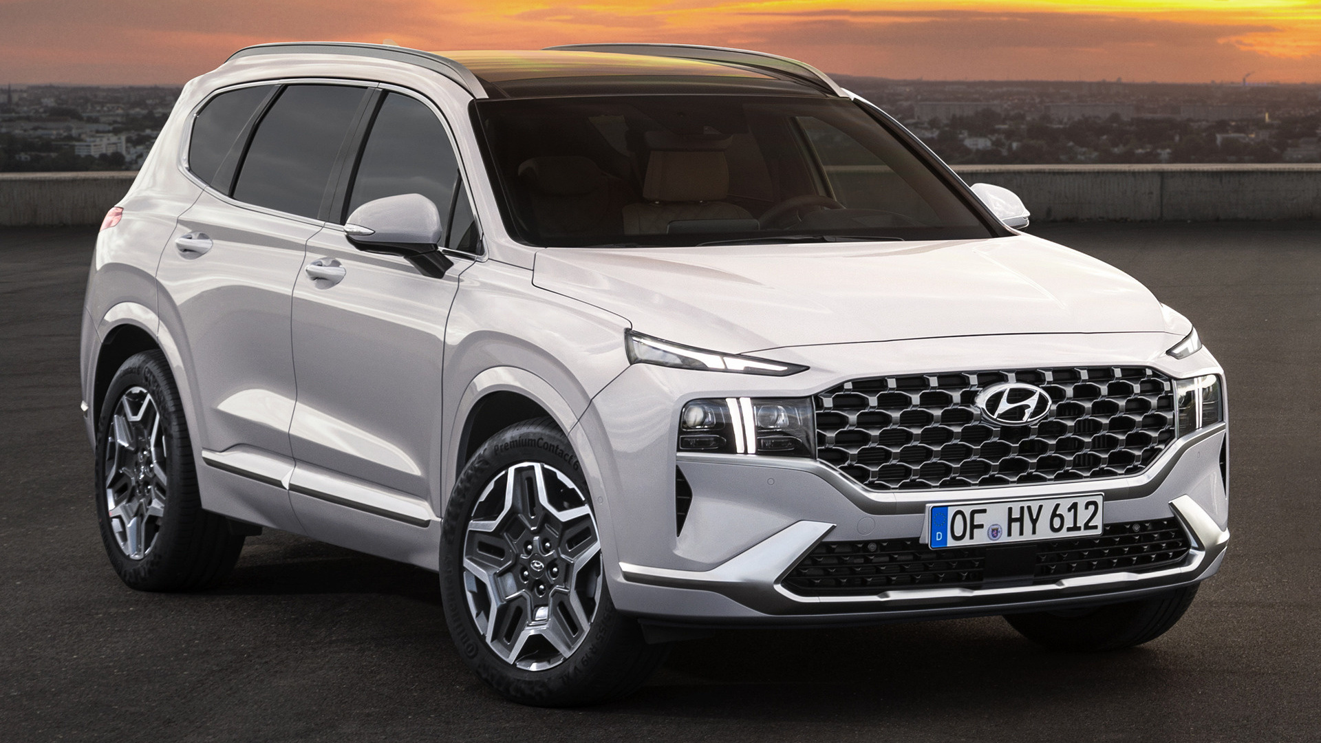 2020 Hyundai Santa Fe Hybrid - Wallpapers and HD Images | Car Pixel