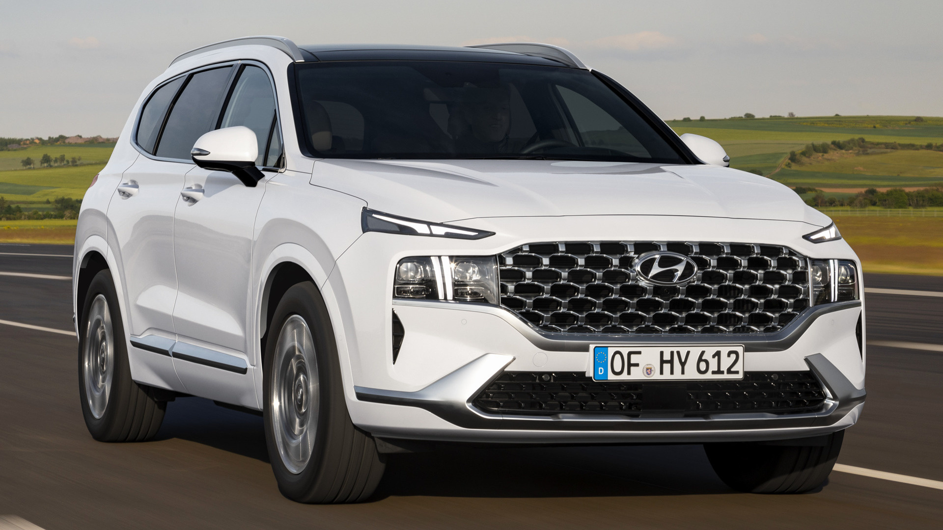 Hyundai Santa Fe 2021. Хёндай Санта Фе 2022 новый.