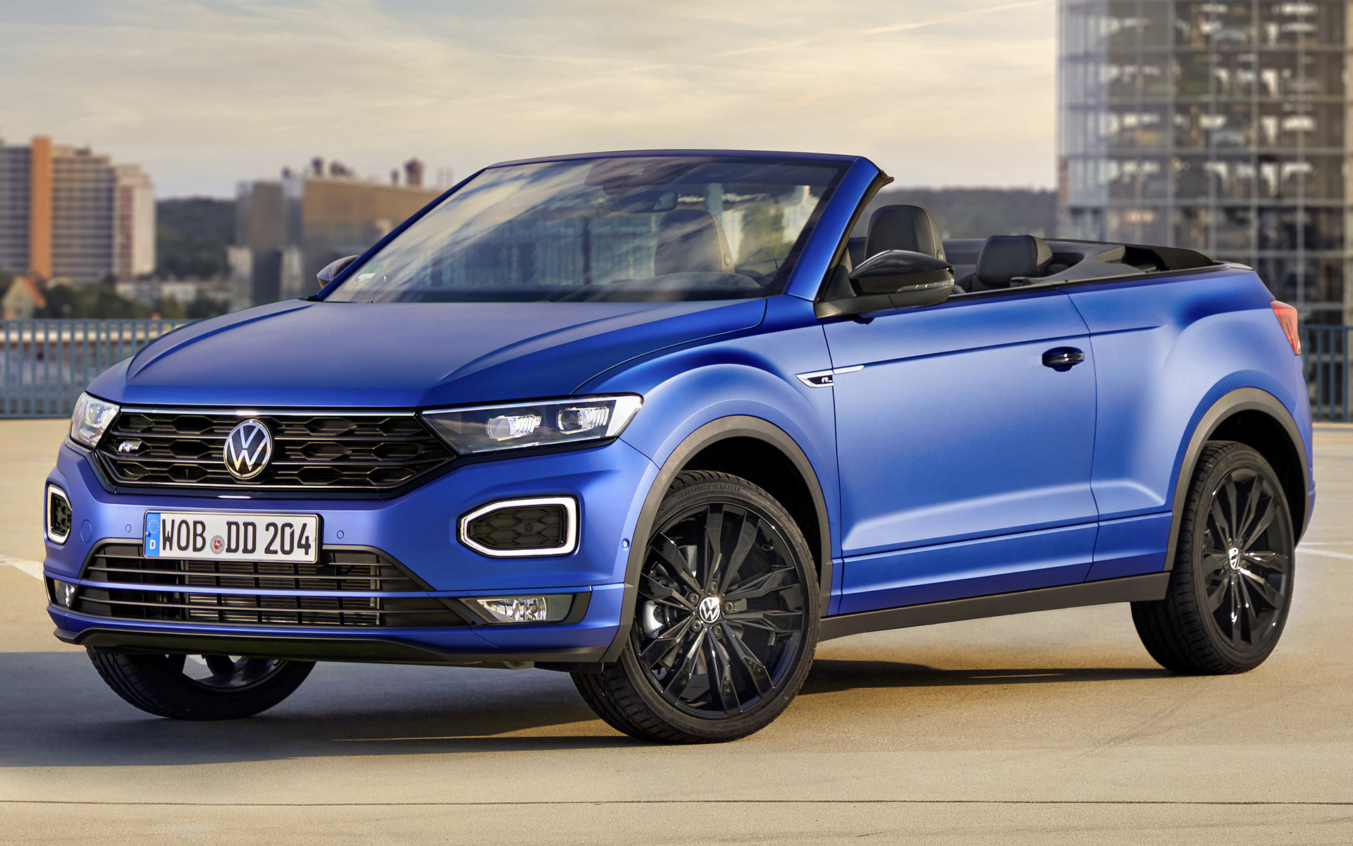 2021 Volkswagen T-Roc Cabriolet Blue Edition - Hintergrundbilder und ...