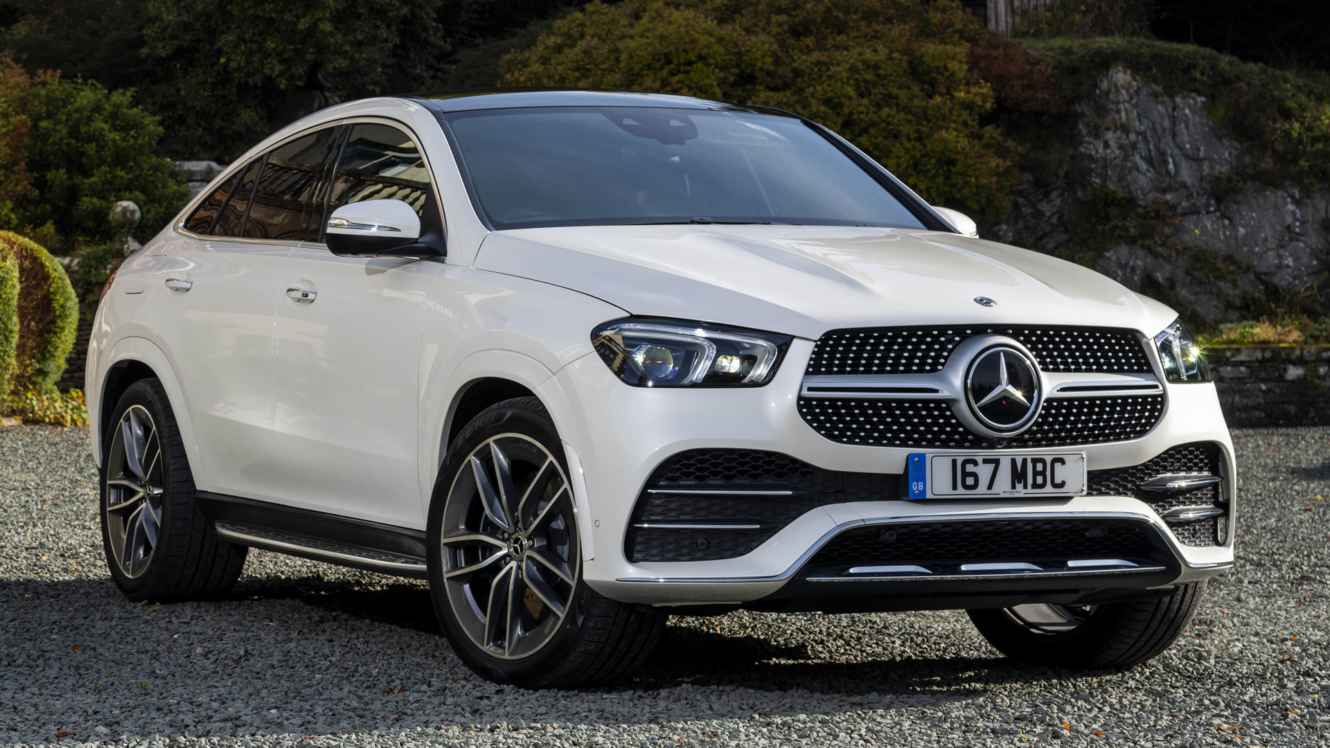 Mercedes Benz Gle Class Coupe Amg Line Uk Baggrundsbilleder Og Skrivebordsbilleder Car Pixel