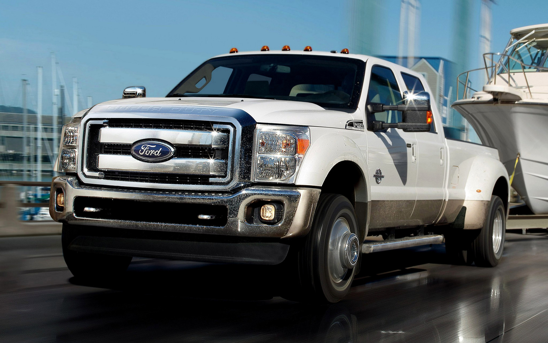 2010 Ford F 450 Crew Cab Wallpapers And Hd Images Car Pixel