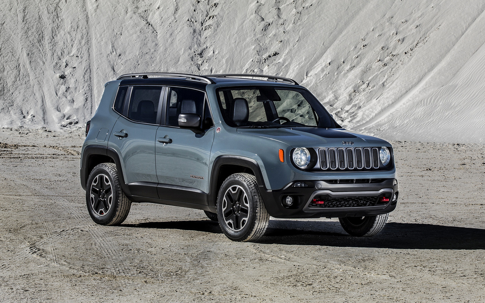 2015 Jeep Renegade Trailhawk Hintergrundbilder Und