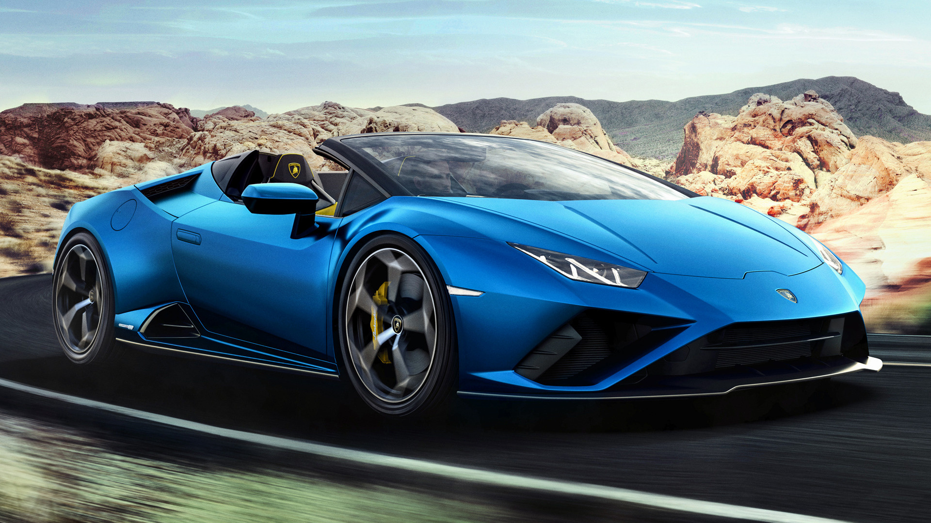 2020 Lamborghini Huracan Evo RWD Spyder - Fonds d'écran et ...