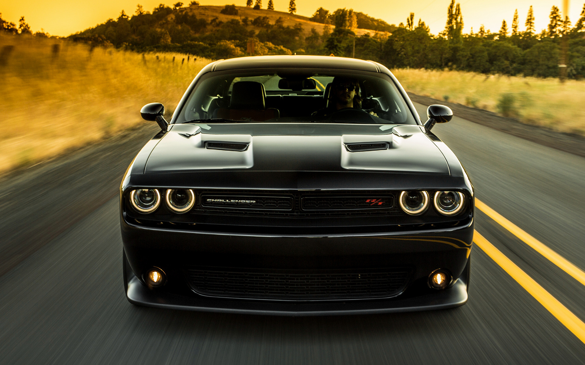 dodge challenger rt scat pack car wallpaper 12365