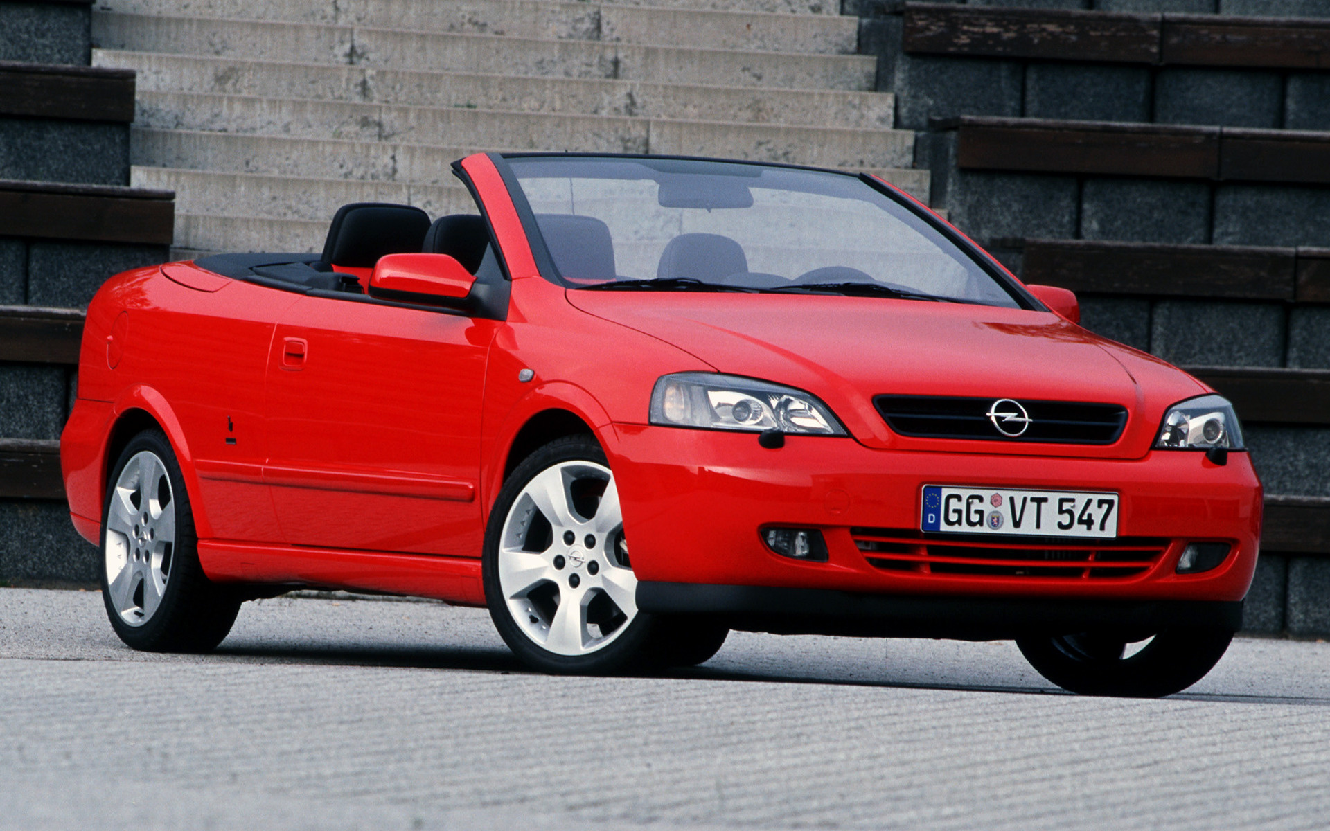 2003 Opel Astra Cabrio Linea Rossa - Wallpapers and HD Images | Car Pixel