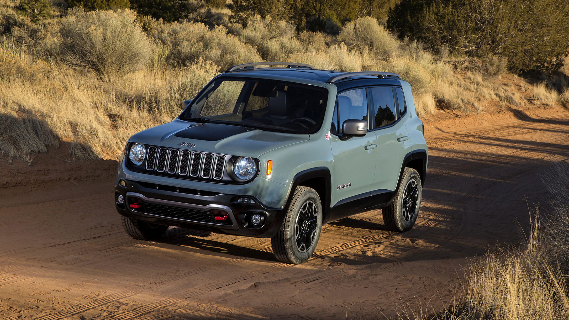 2015 Jeep Renegade Trailhawk Hintergrundbilder Und