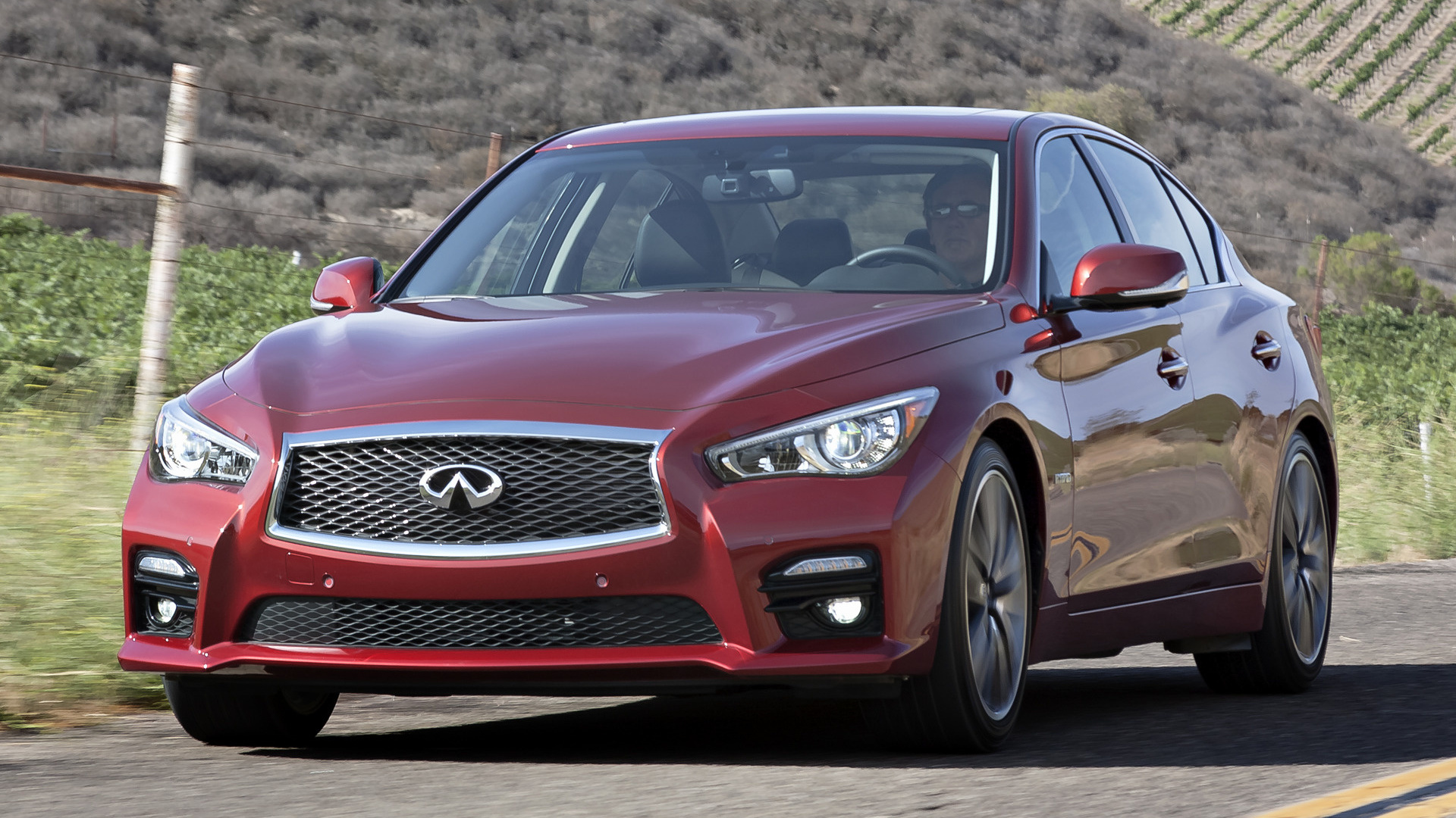 2014 Infiniti Q50 Sport Hybrid - Wallpapers and HD Images | Car Pixel
