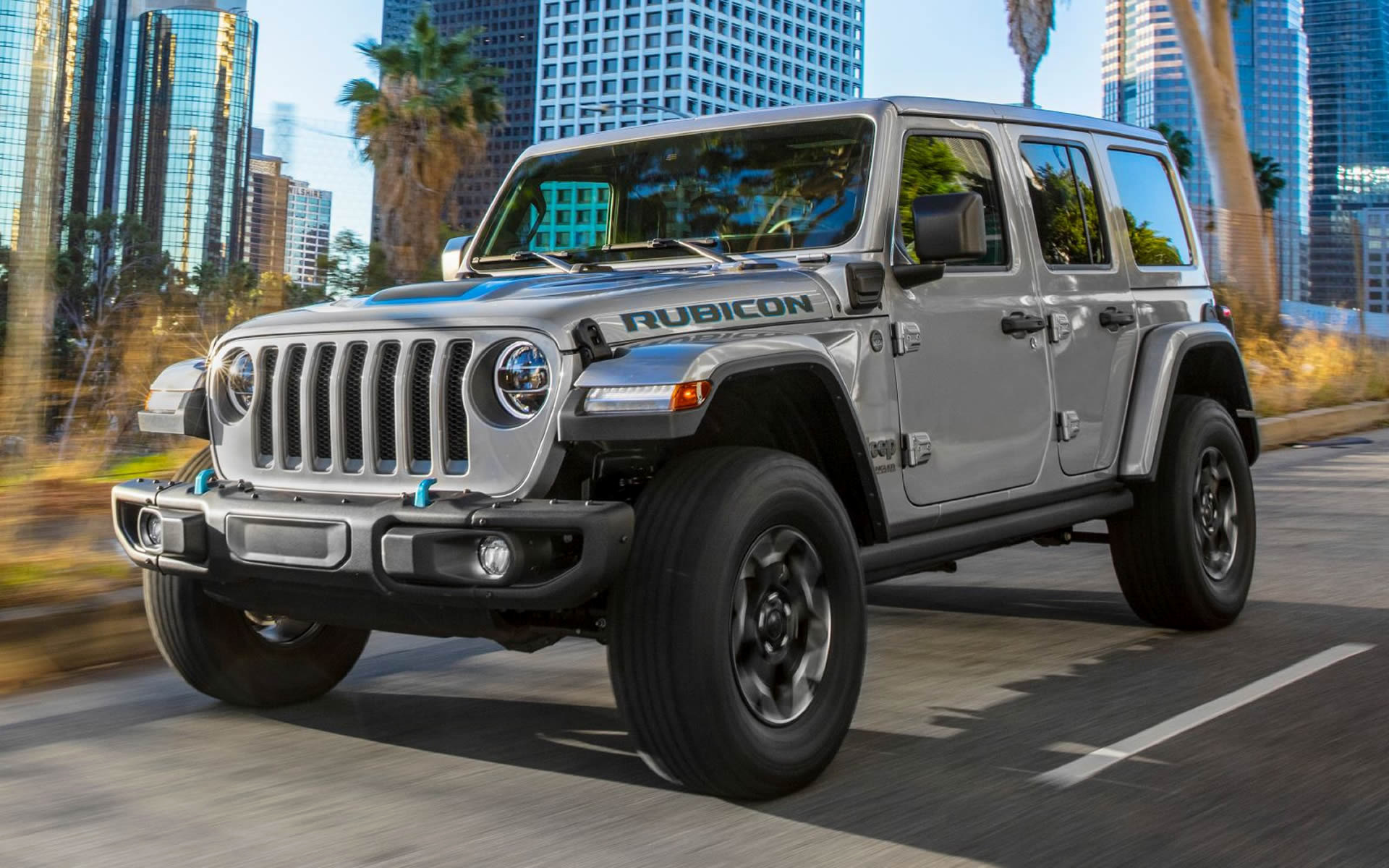 2021 Jeep Wrangler Unlimited Plug-In Hybrid Rubicon - Wallpapers and HD