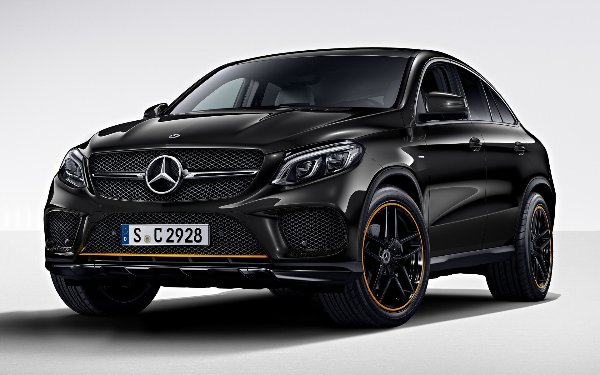 2017 Mercedes-Benz GLE-Class Coupe OrangeArt Edition - Wallpapers and ...