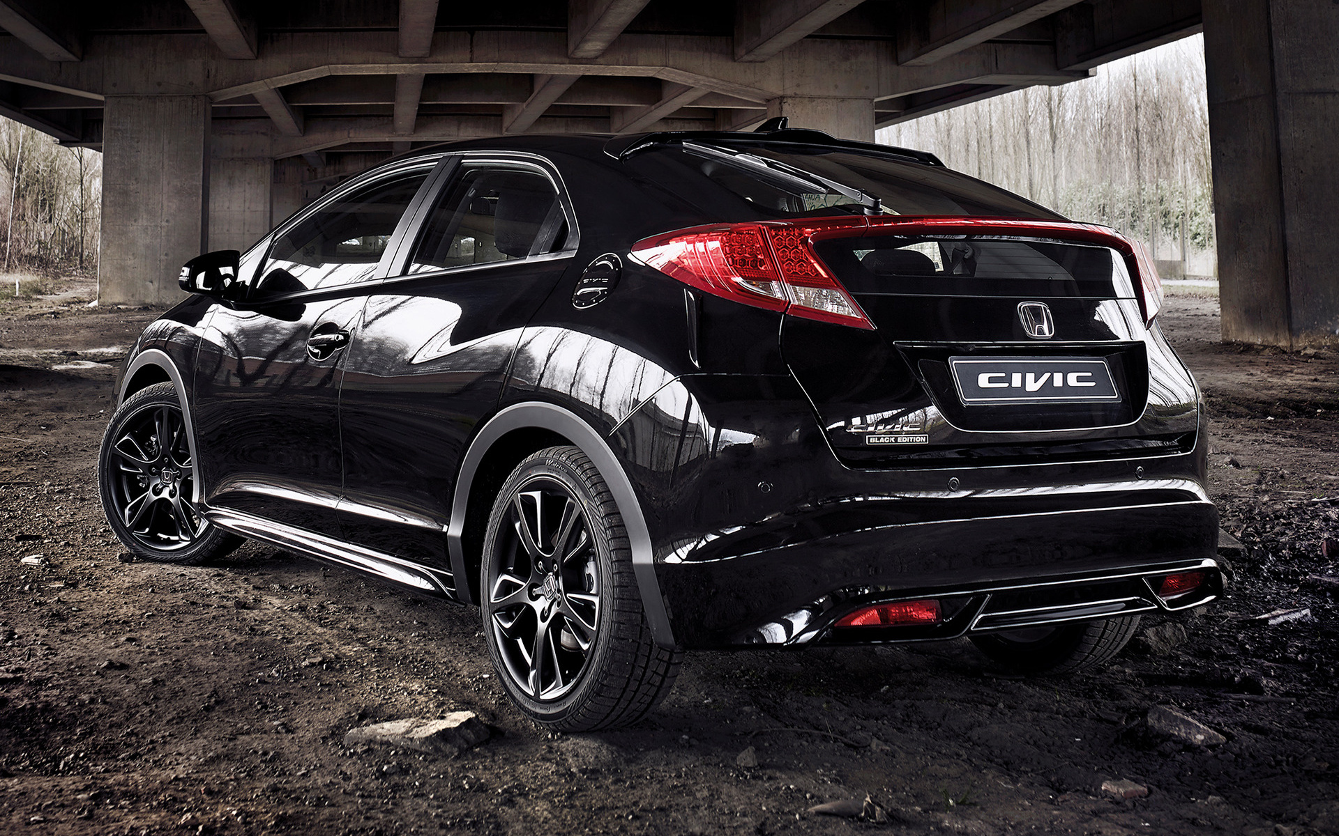 2014 Honda Civic Black Edition - Wallpapers and HD Images | Car Pixel