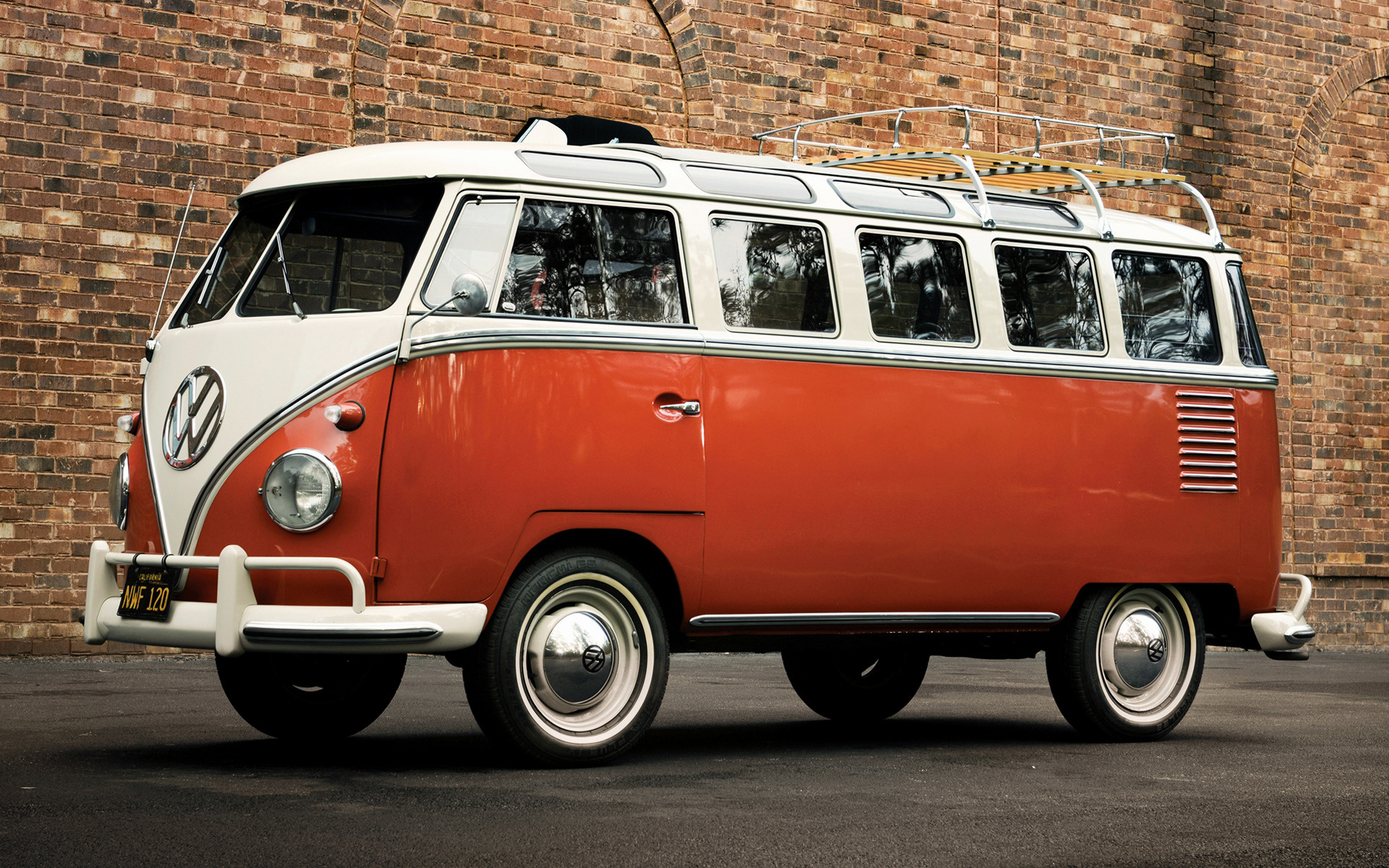 Vw Bus HD wallpaper