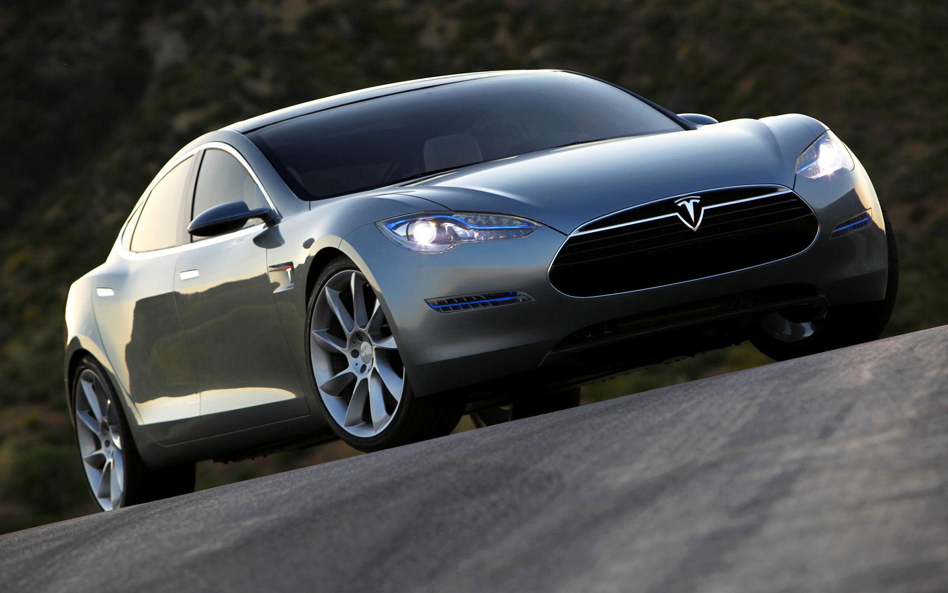 tesla model s concept car wallpaper 1218