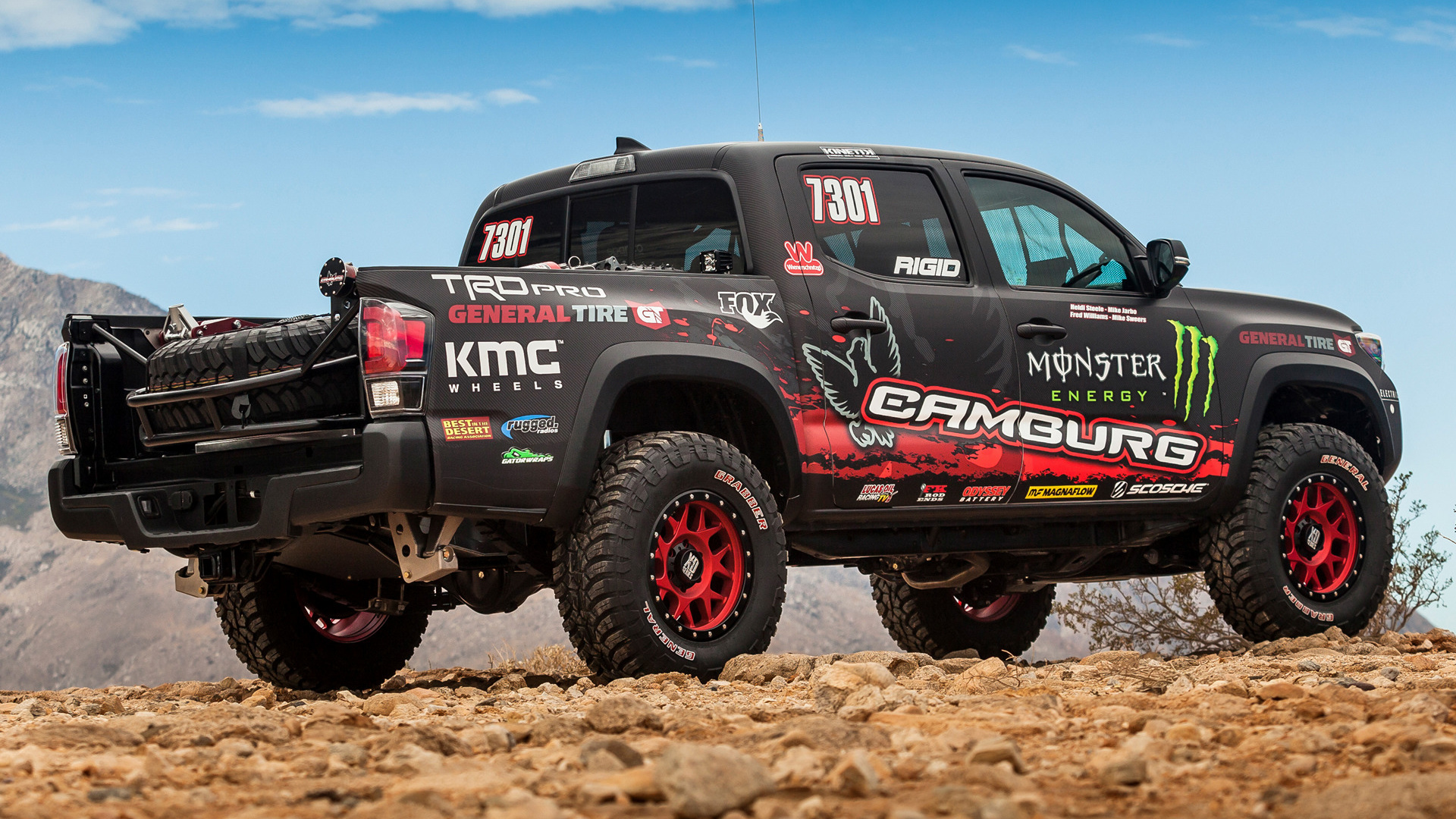 2016 Toyota Tacoma Trd Pro Race Truck Wallpapers And Hd Images Car