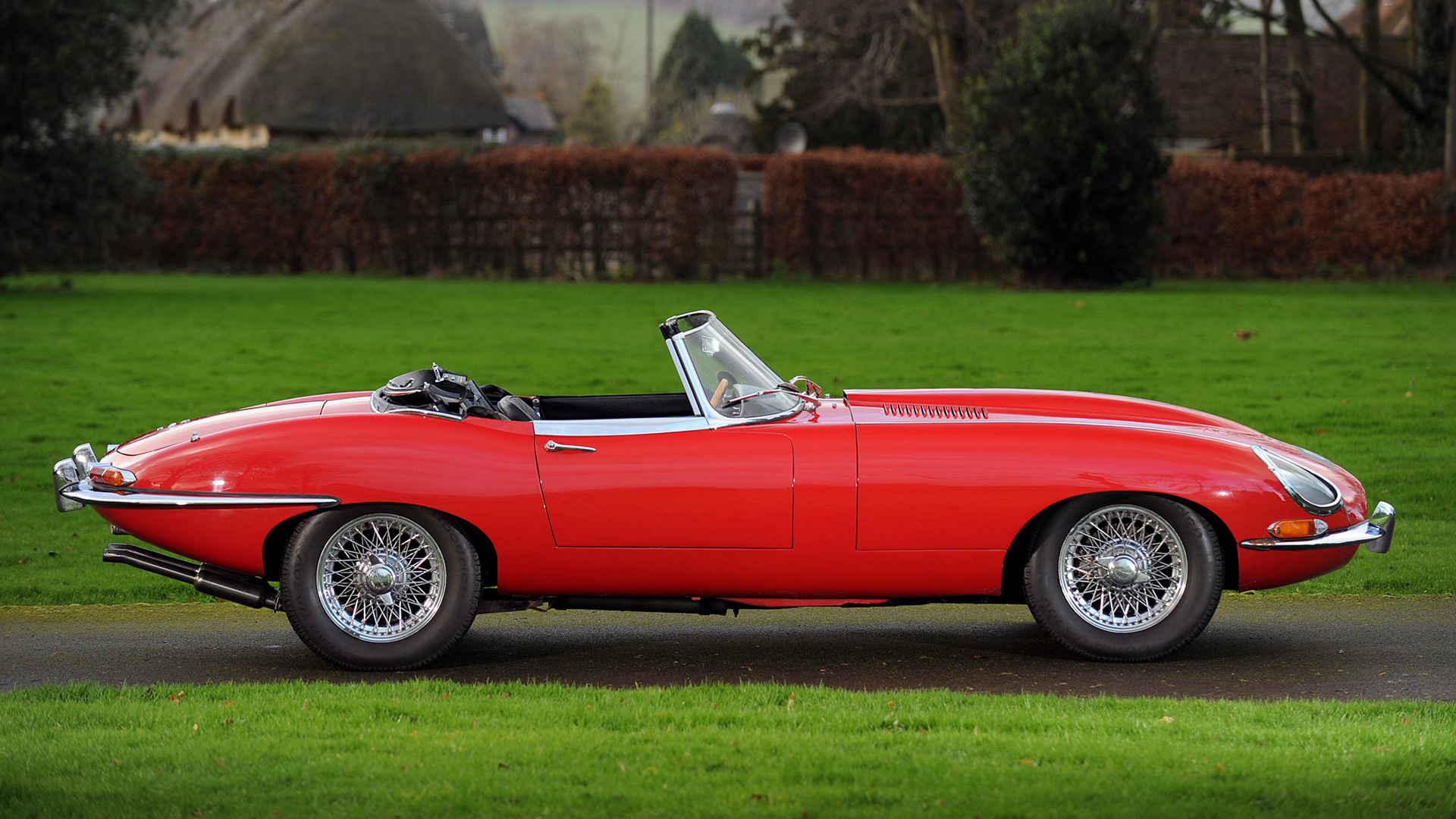 jaguar e type open two seater wallpaper hd 35301