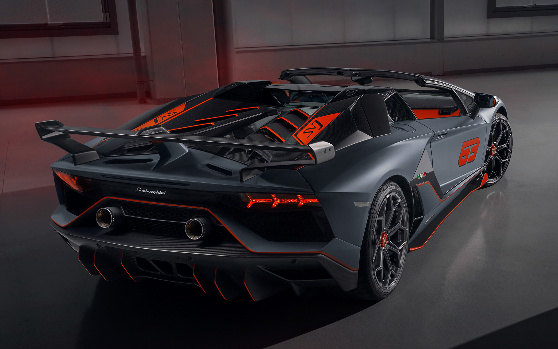 2020 Lamborghini Aventador SVJ 63 Roadster - Wallpapers ...