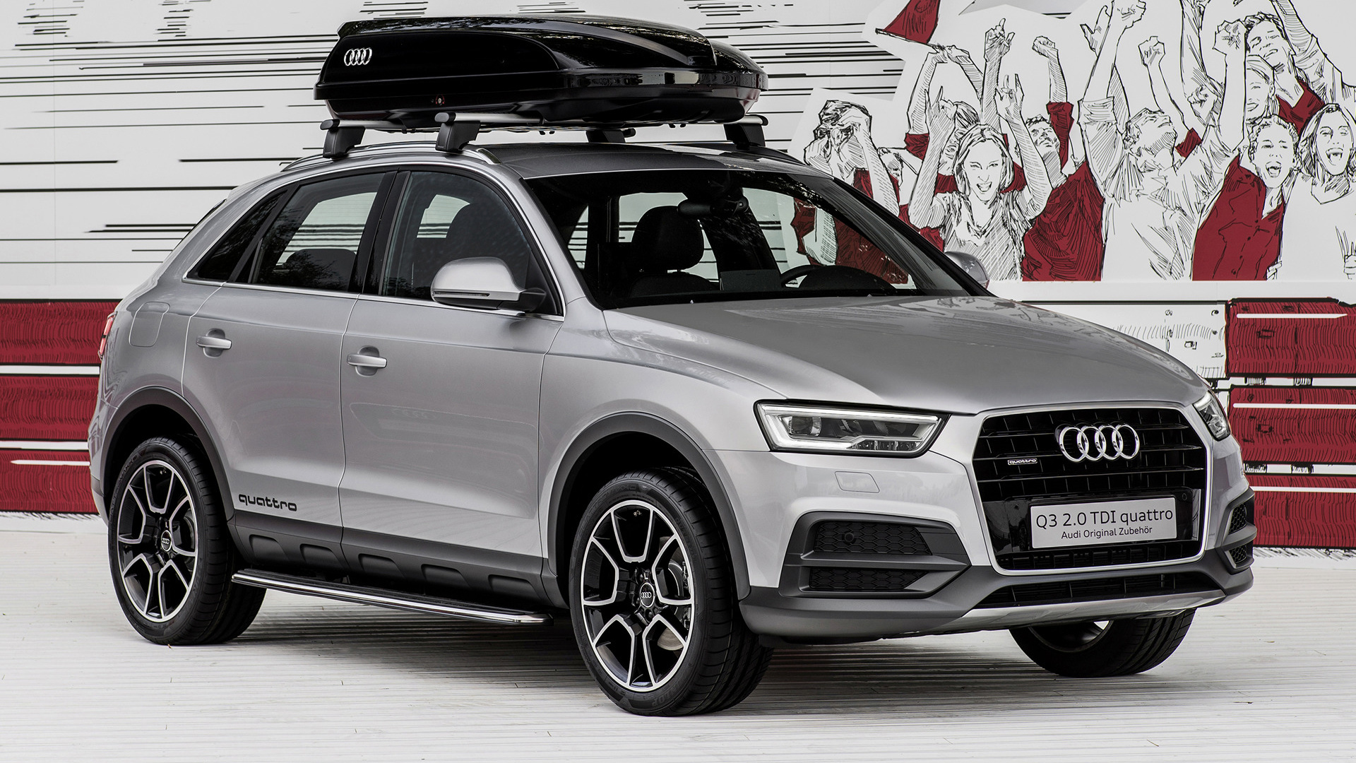 2015 Audi Q3 with Genuine Accessories - Wallpapers and HD Images