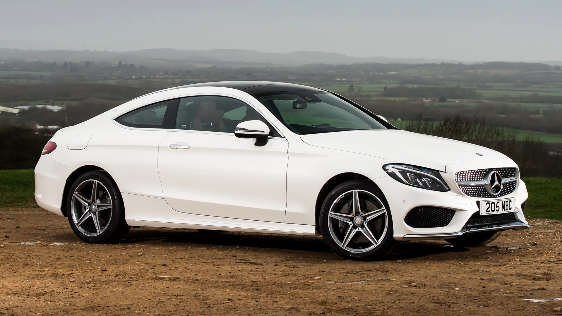 2015 Mercedes-Benz C-Class Coupe AMG Line (UK) - Wallpapers and HD Images | Car Pixel