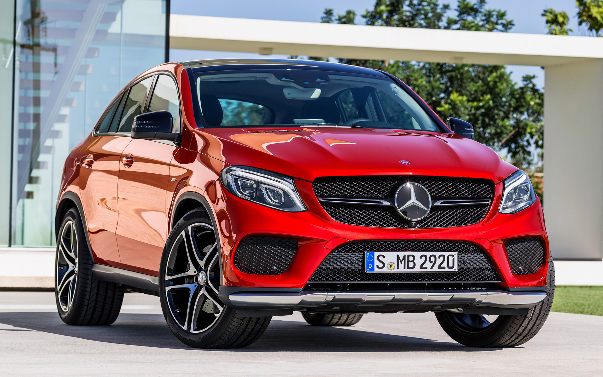 2015 Mercedes-Benz GLE 450 AMG Coupe - Wallpapers and HD Images | Car Pixel