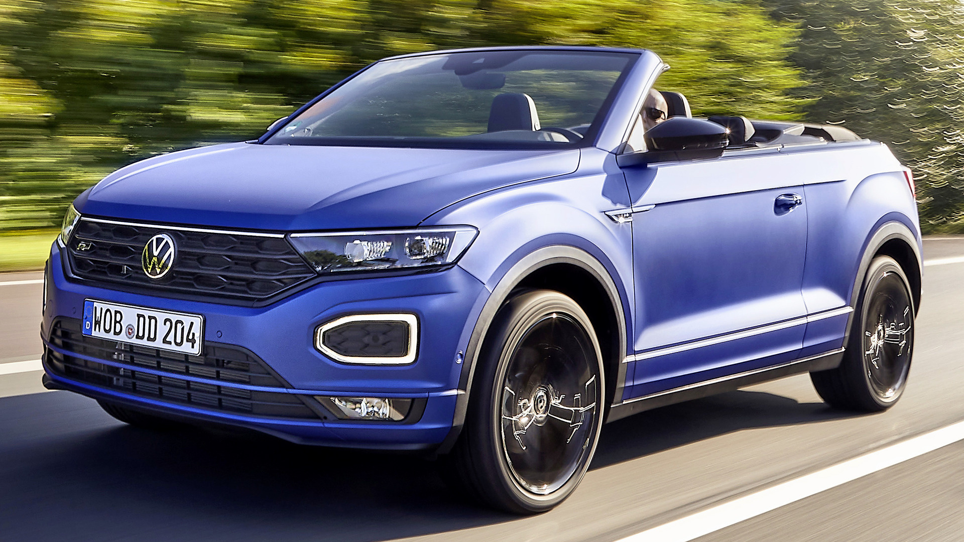 2021 Volkswagen T-Roc Cabriolet Blue Edition - Wallpapers and HD Images ...