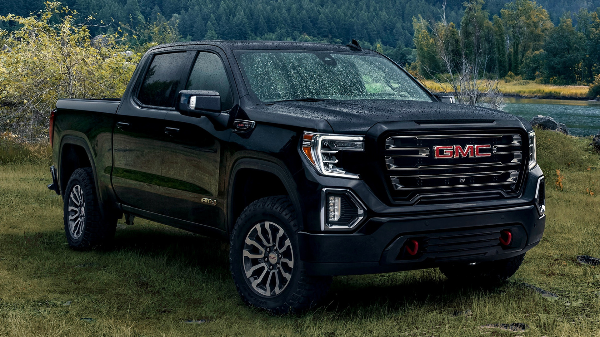 2019 GMC Sierra AT4 Crew Cab - Εικόνα φόντου #79811 (HD) .