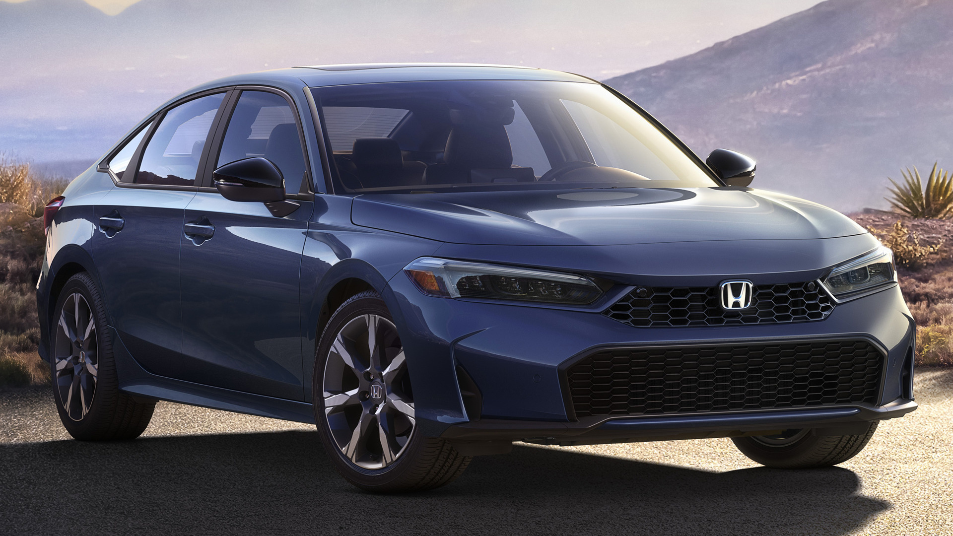 2025 Honda Civic Hybrid Sedan (US) Wallpapers and HD Images Car Pixel